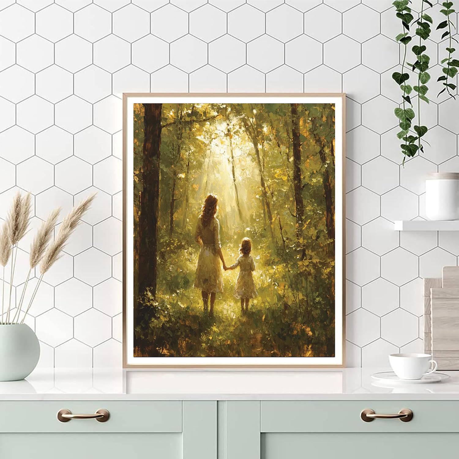 Nurtured By Nature Painting Number Kit