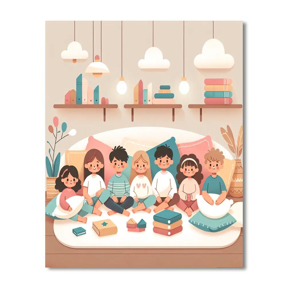 Dreamer's Den Number Painting