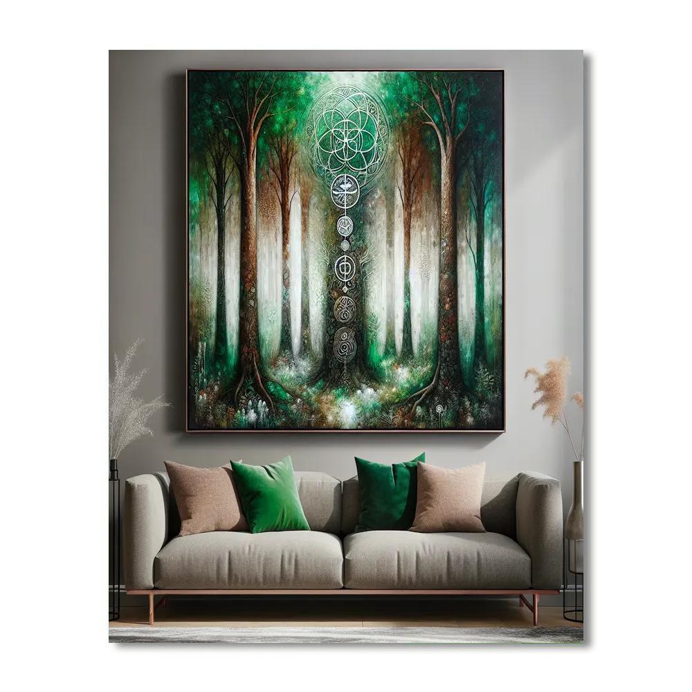 Mystical Celtic Woods DIY Paint By Numbers