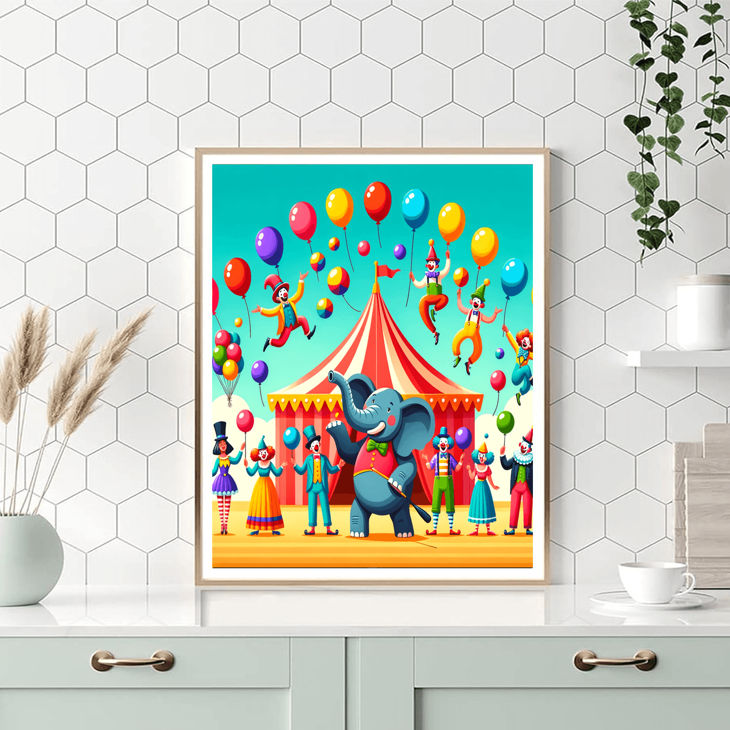 Circus Of Colors Paint By Color