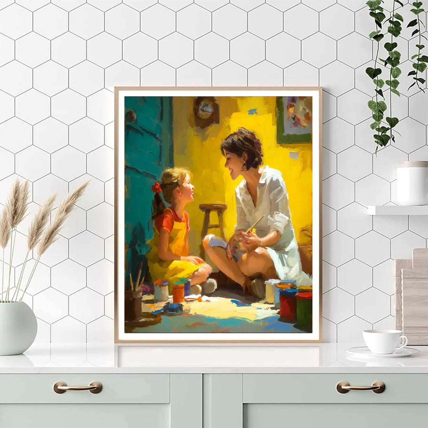 A Bond That Never Breaks Number Painting