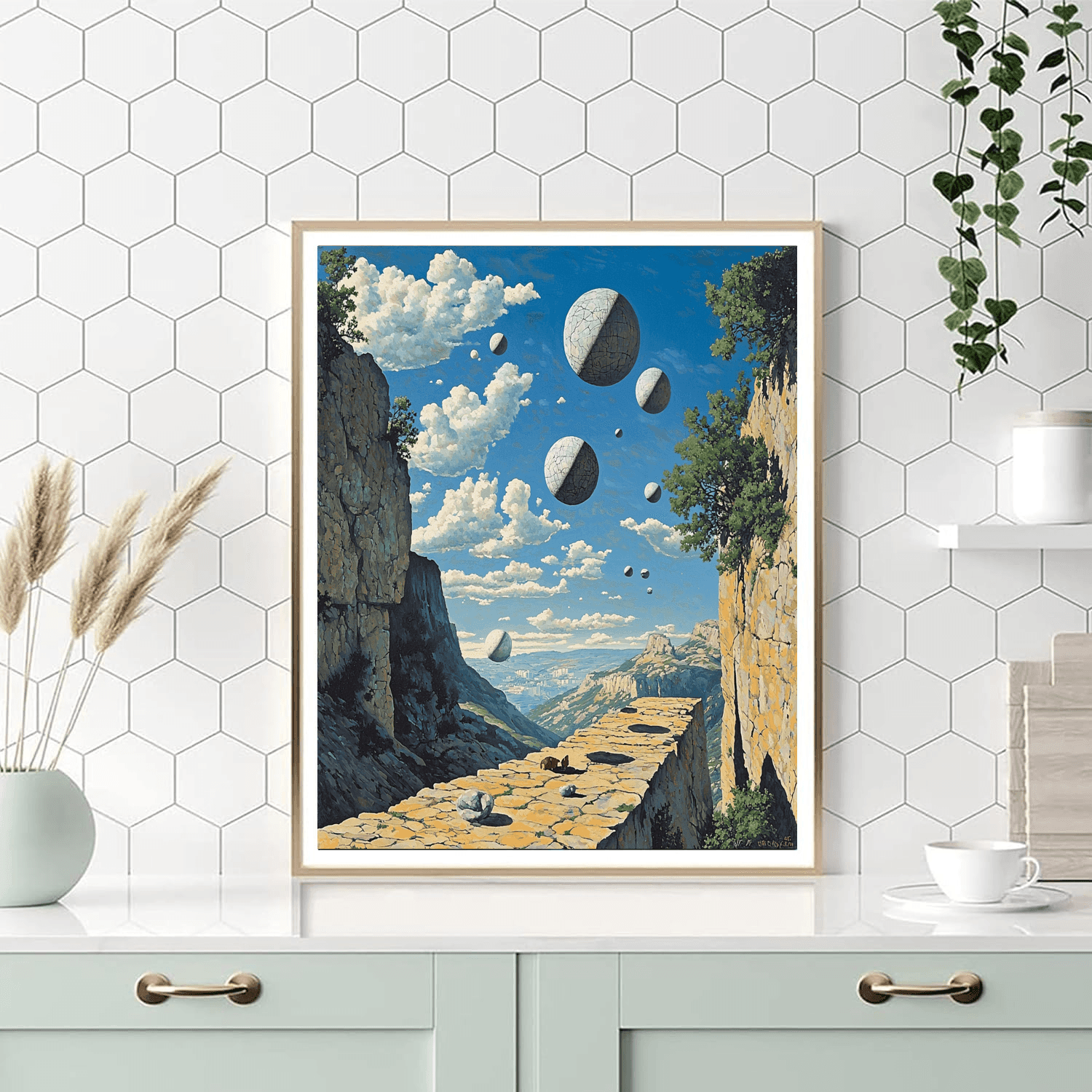 René Magritte Inspired Dreamlike Visions  Paint By Numbers Kits