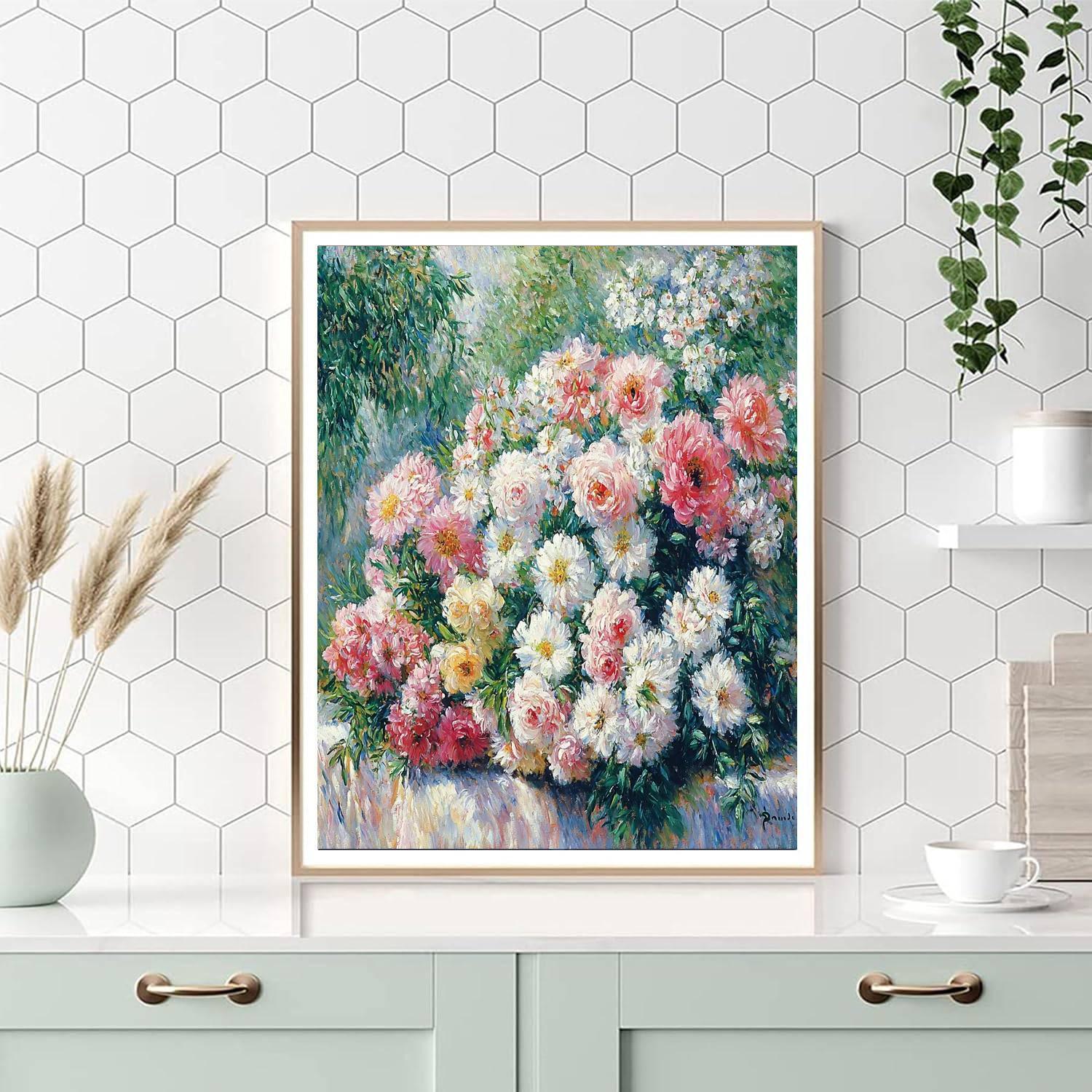 Pierre-Auguste Renoir Inspired Serenade Of Blossoms  Paint By Numbers Kits