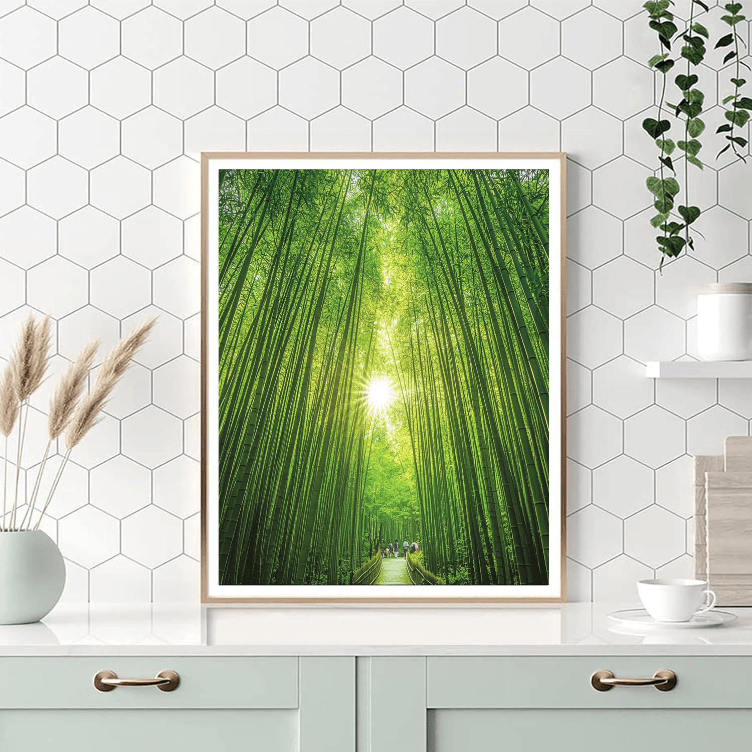 Bamboo Forest - Chengdu DIY Paint By Numbers