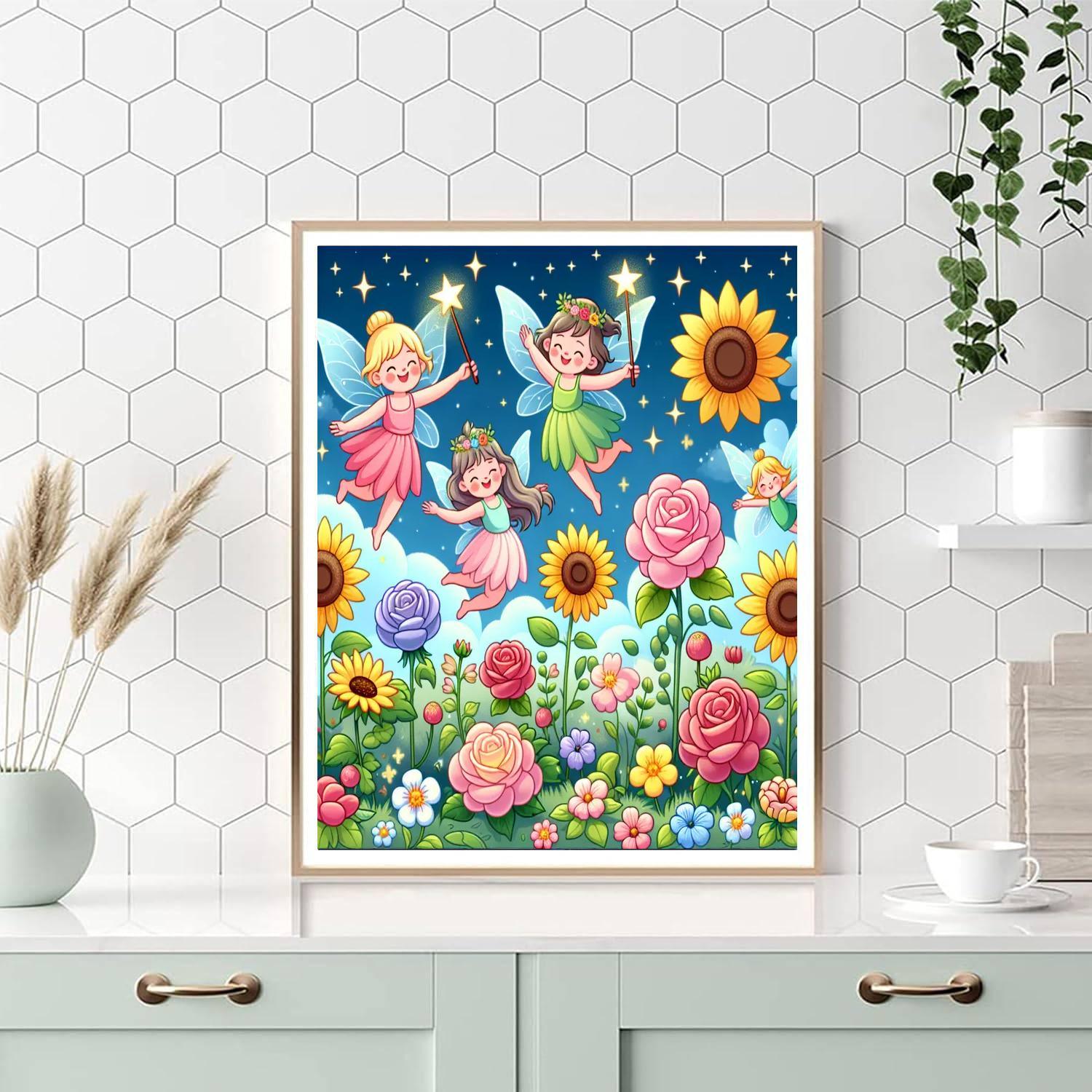 Adventure With Fairy Friends Paint By Numbers Kits