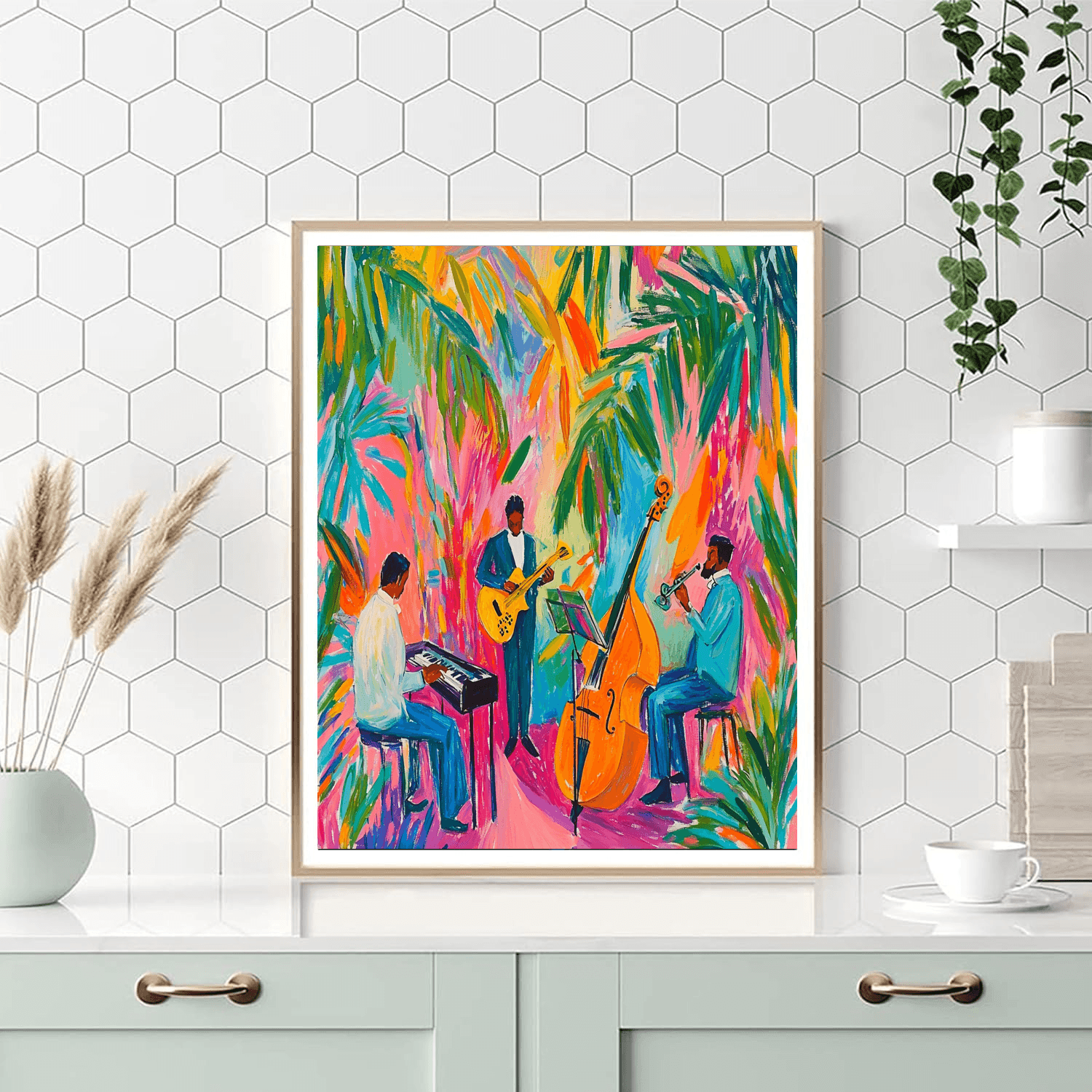 Henri Matisse Inspired Jazz Night  DIY Paint By Numbers