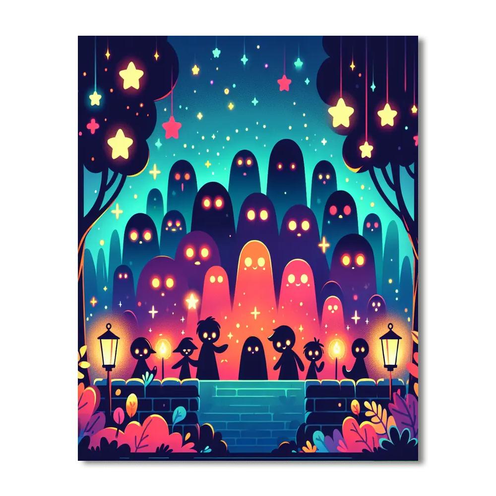 Mystery In The Shadows Painting By Numbers Kit