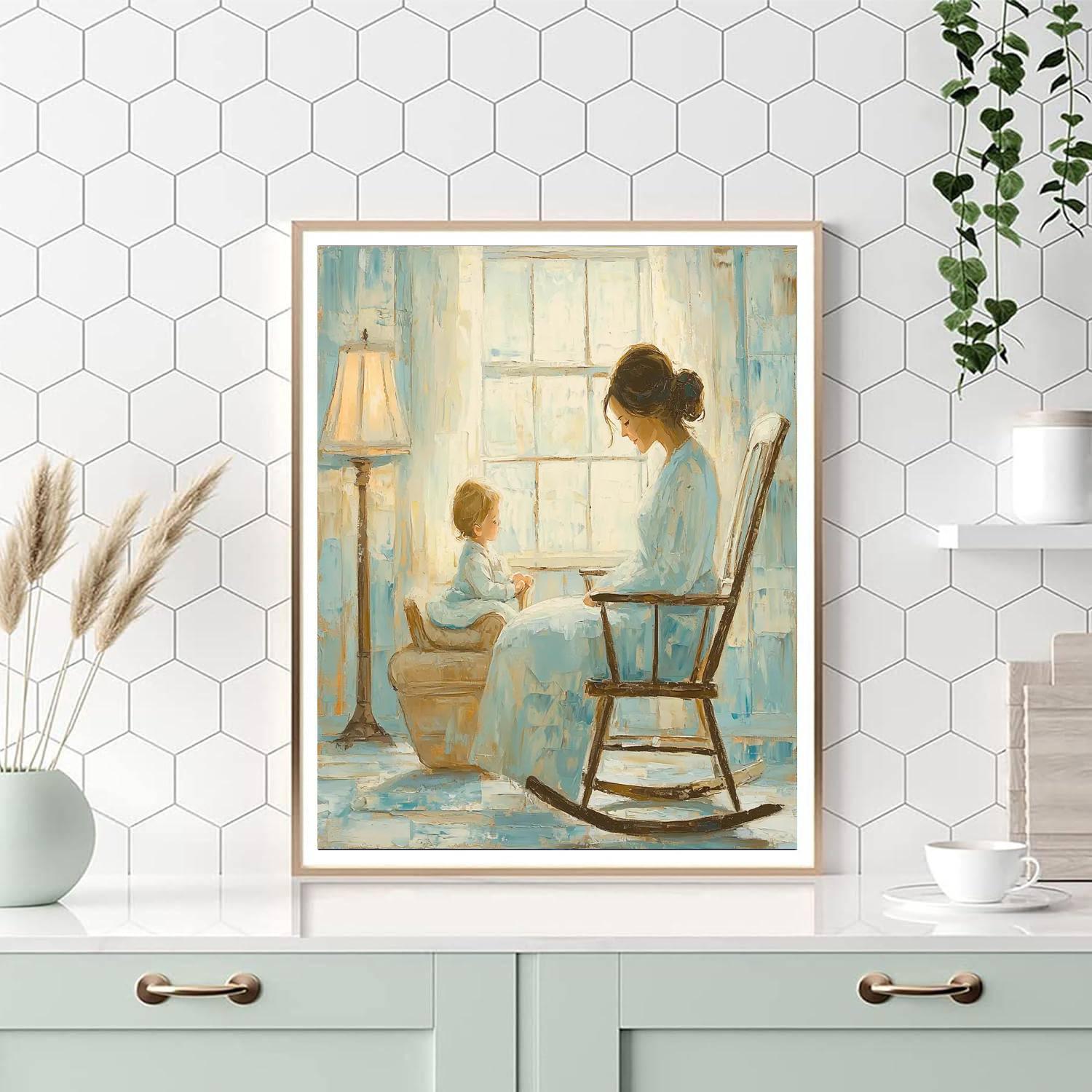 Mom's Lullaby Paint By Numbers