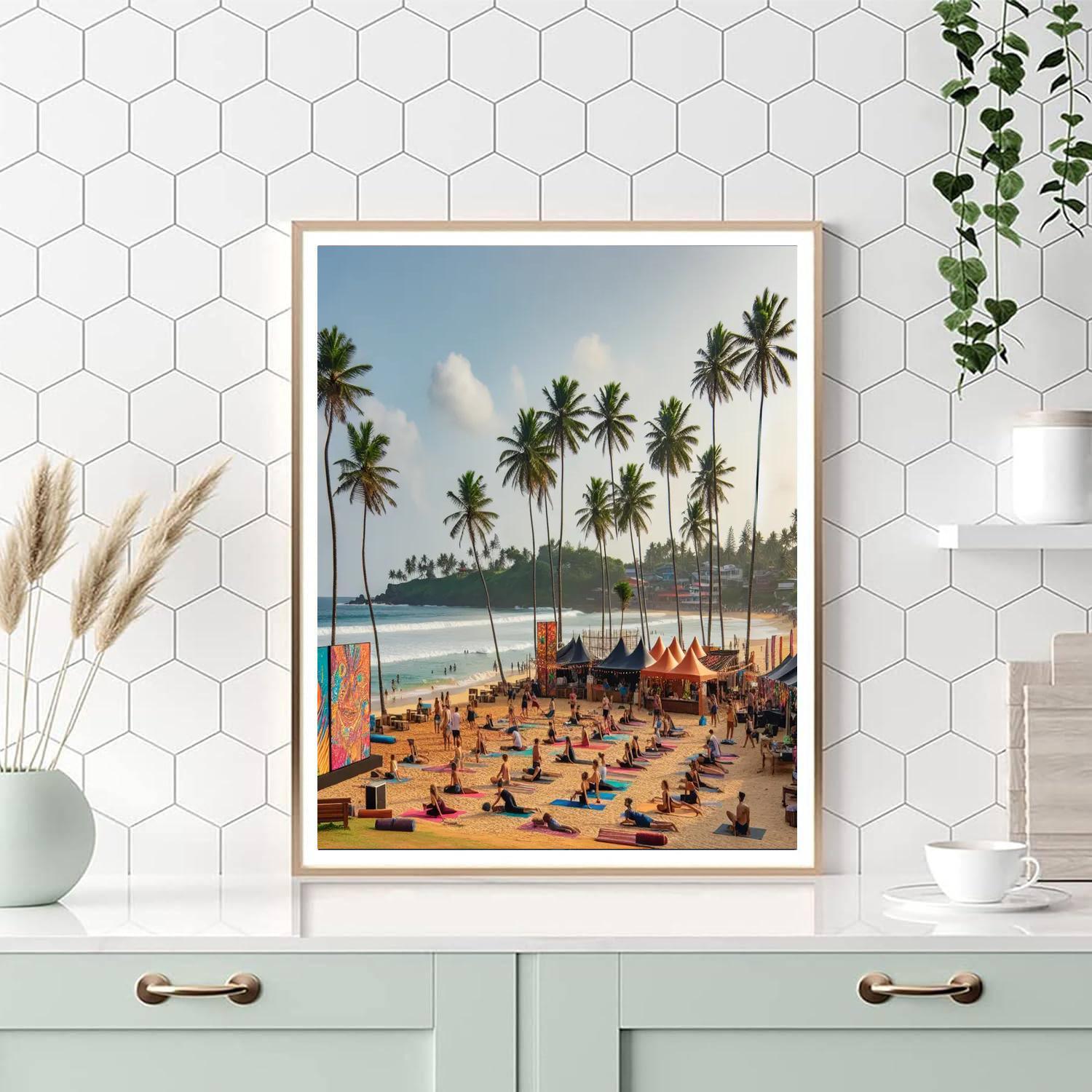 Tulum Beach Festival Paint By Number