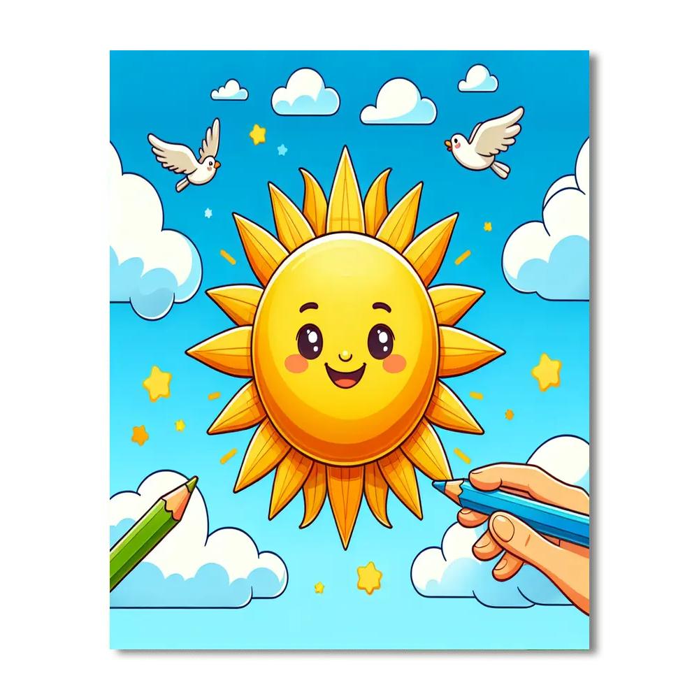 Sunny Day Dreamer Numbered Painting Kits