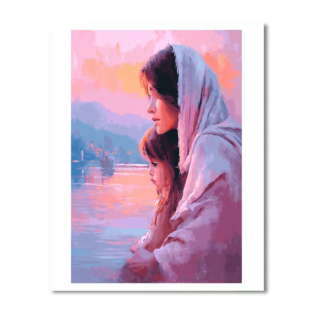 Silent Morning Number Painting