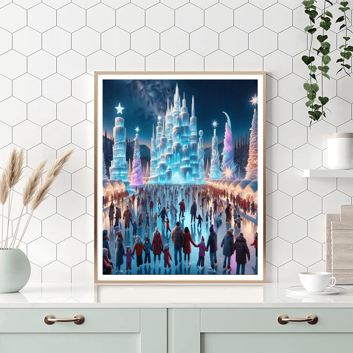 Harbin International Ice And Snow Festival - Harbin, China Number Painting