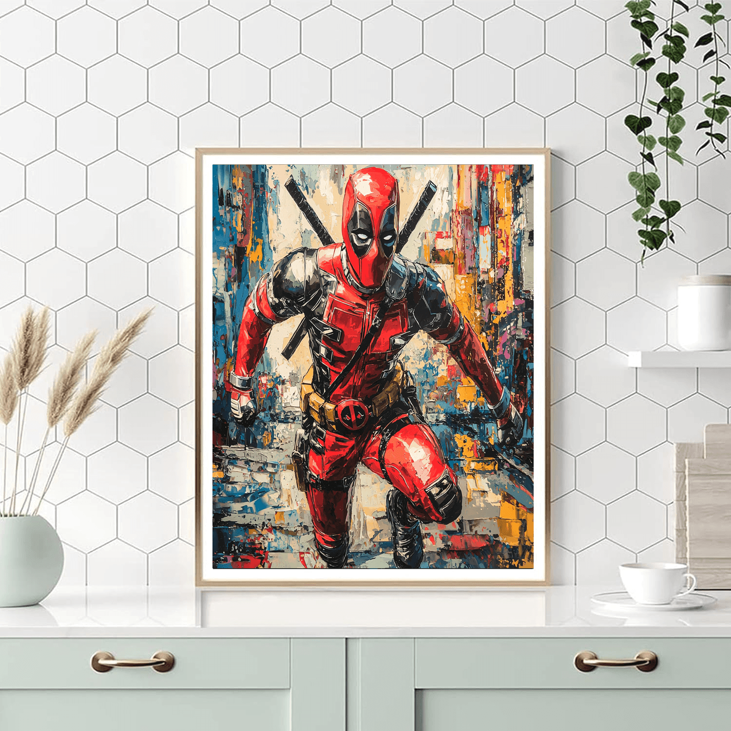 Ryan Reynolds: The Hilarious Antics Of Deadpool DIY Paint By Numbers