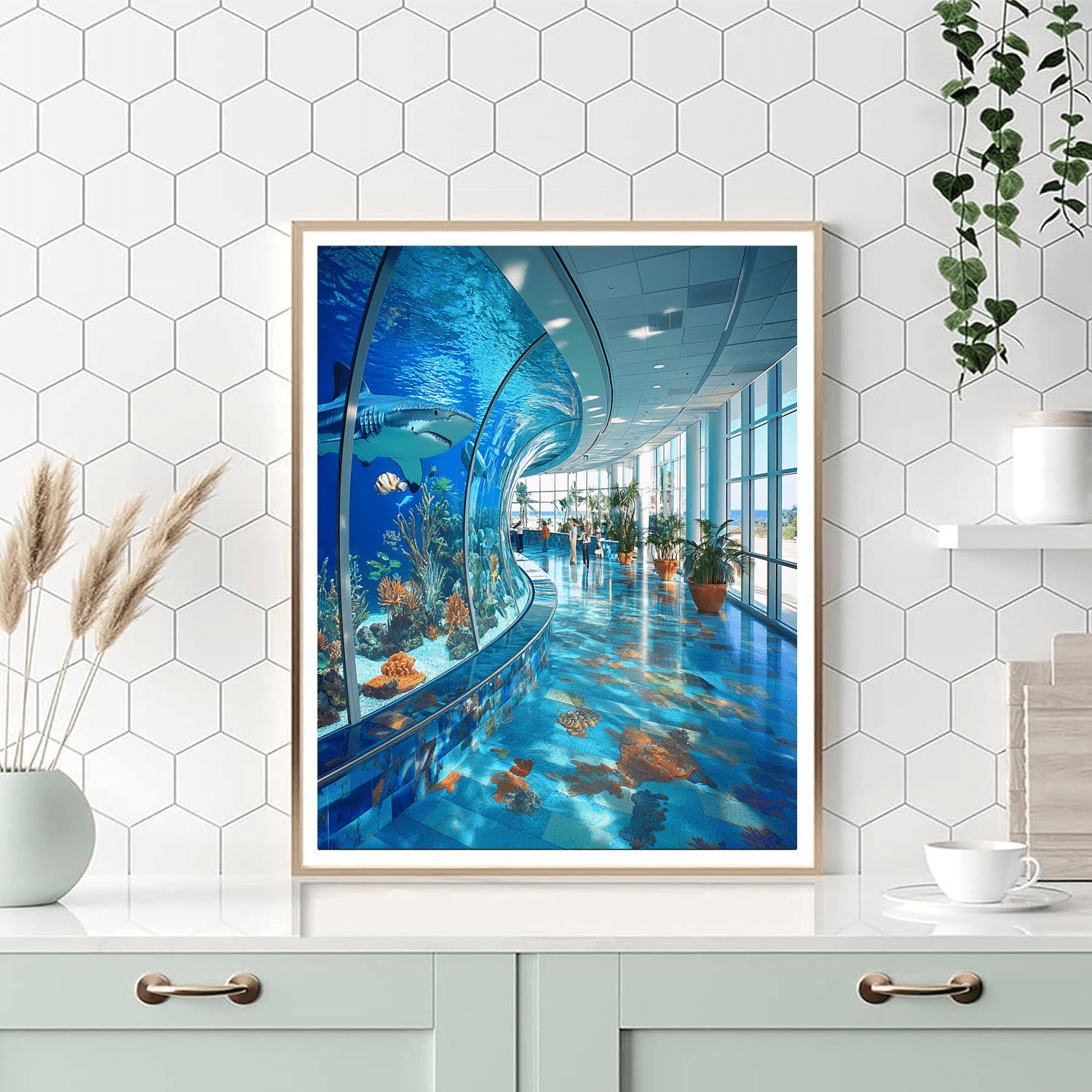 Okinawa Churaumi Aquarium Paint By Numbers