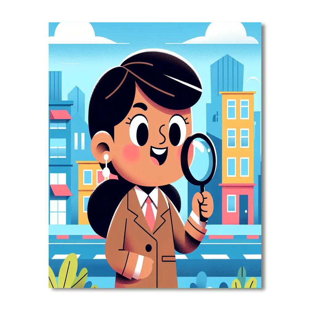 Little Detective Agency Paint By Numbers Kits