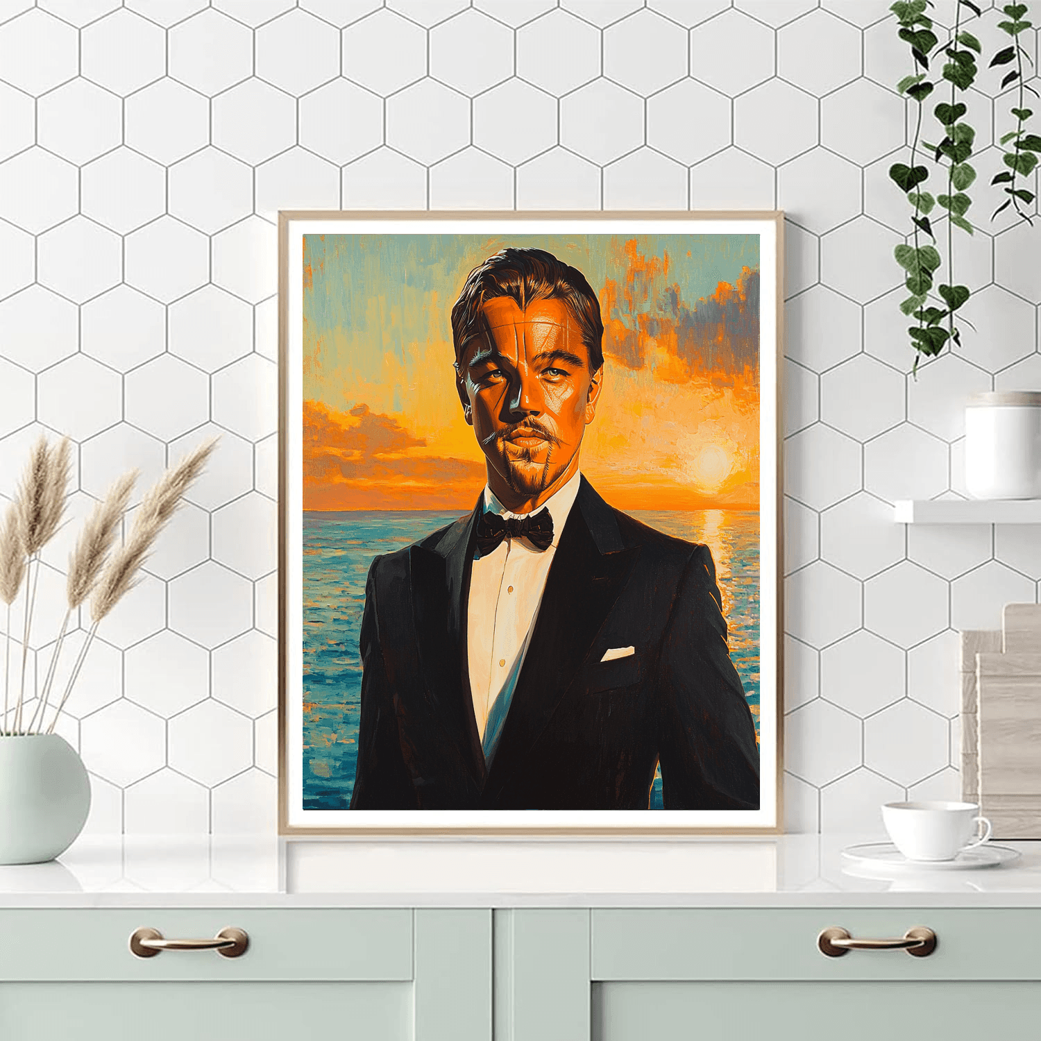 Leonardo Dicaprio: Sailing Through Timeless Oceans Paint By Numbers Kits