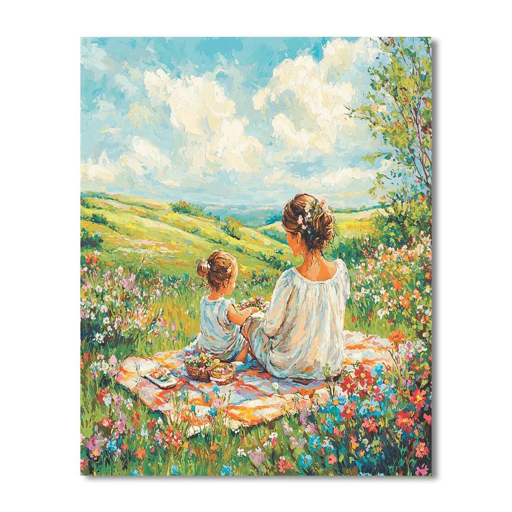 Moments In The Meadow Number Painting