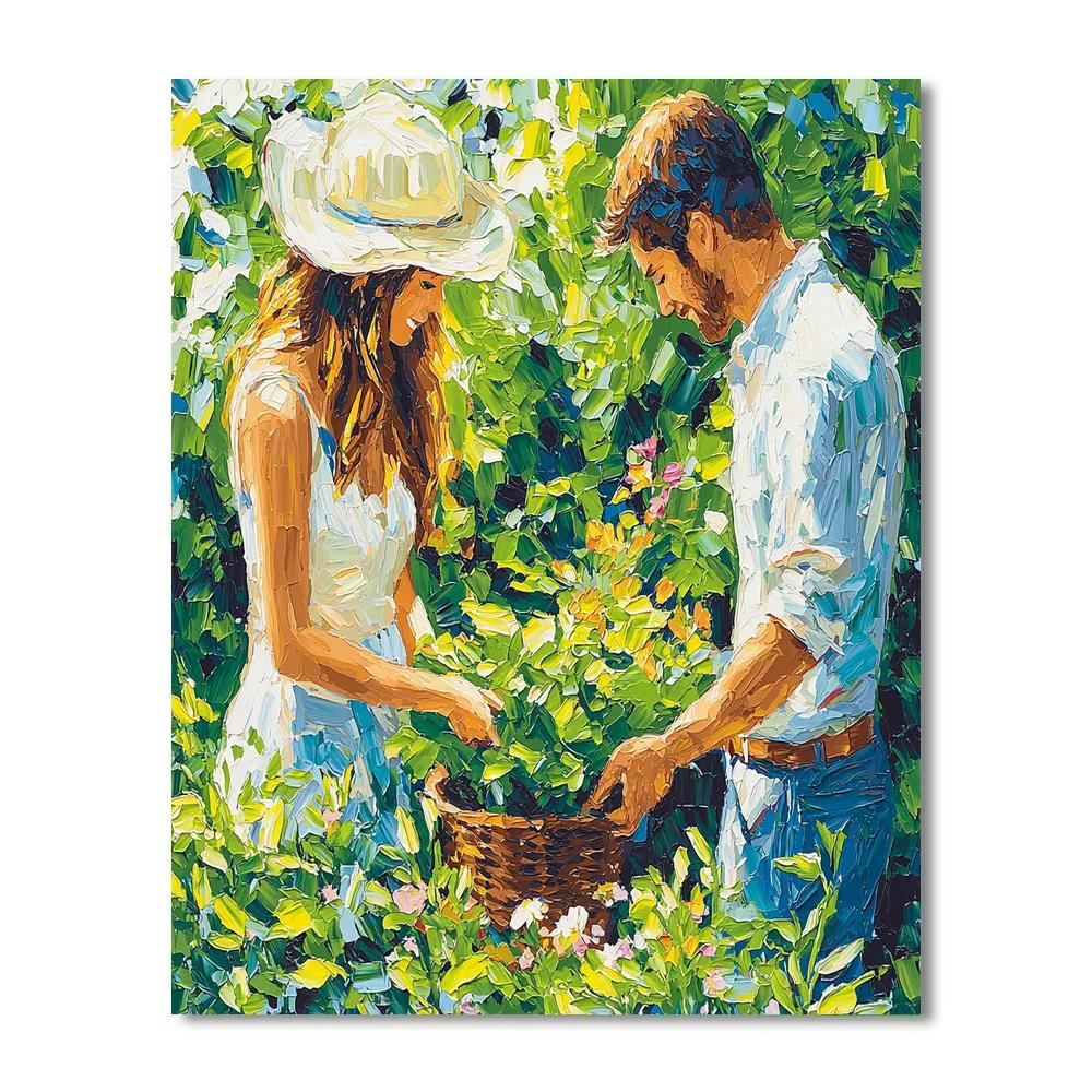 The Little Gardener Paint By Number