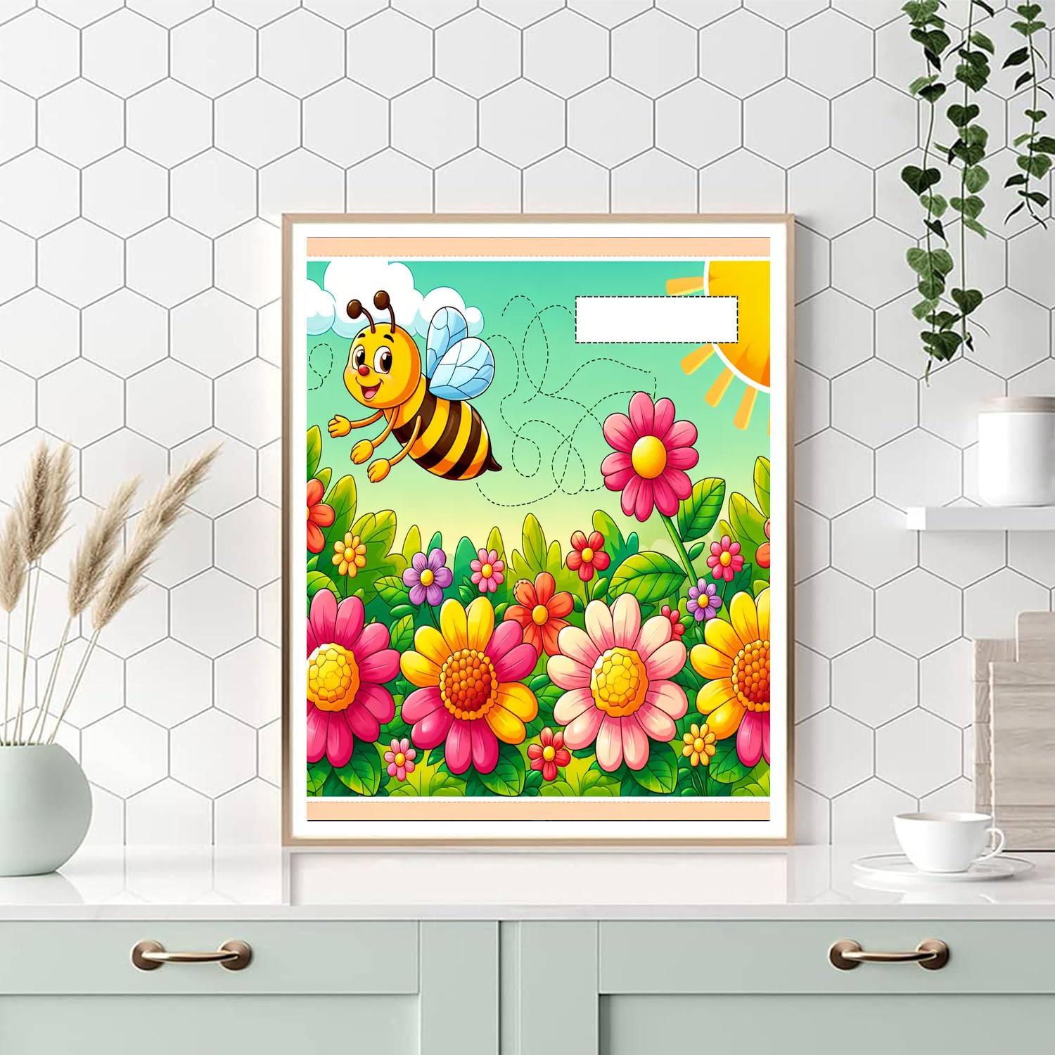 Happy Honeybee Adventure Paint By Numbers