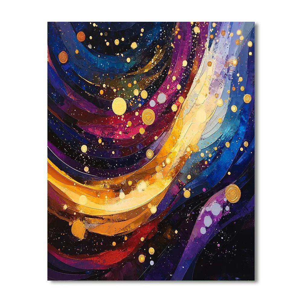 Michelangelo Inspired Radiant Cosmos  Numbered Painting Kits