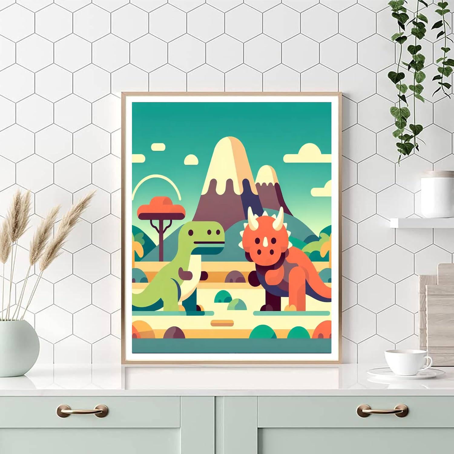 Dinosaur Valley Numbered Painting Kits