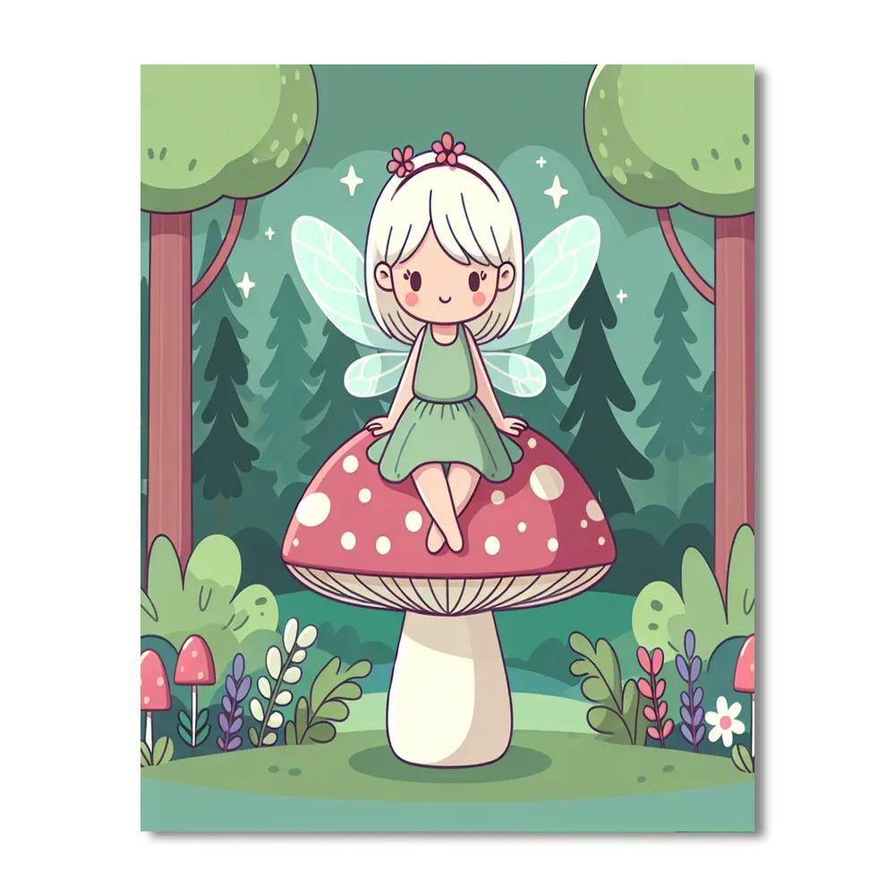 Forest Fairy Friends Numbered Painting Kits