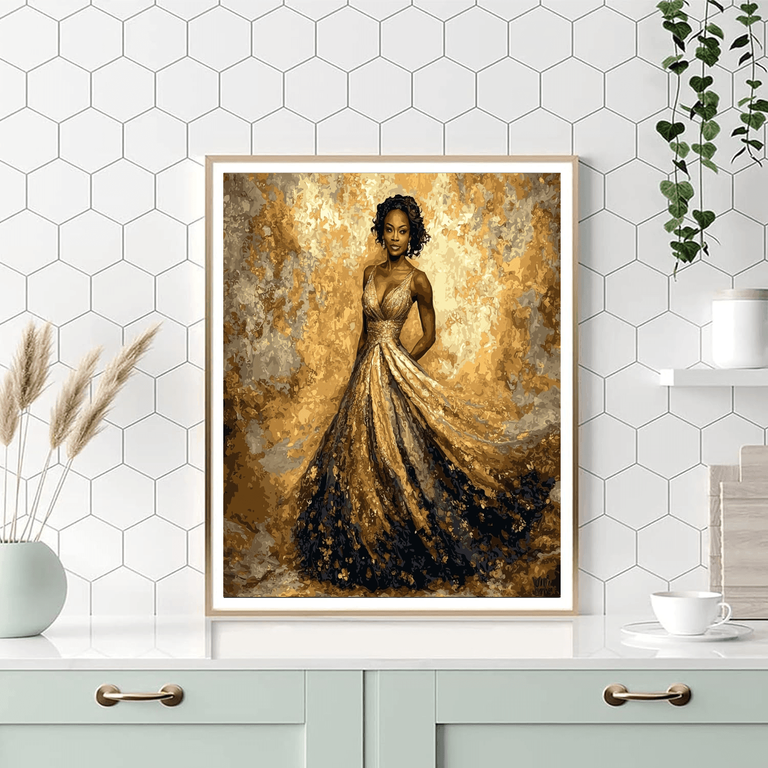 Viola Davis: The Resilient Force Of Authenticity Painting By Numbers Kit