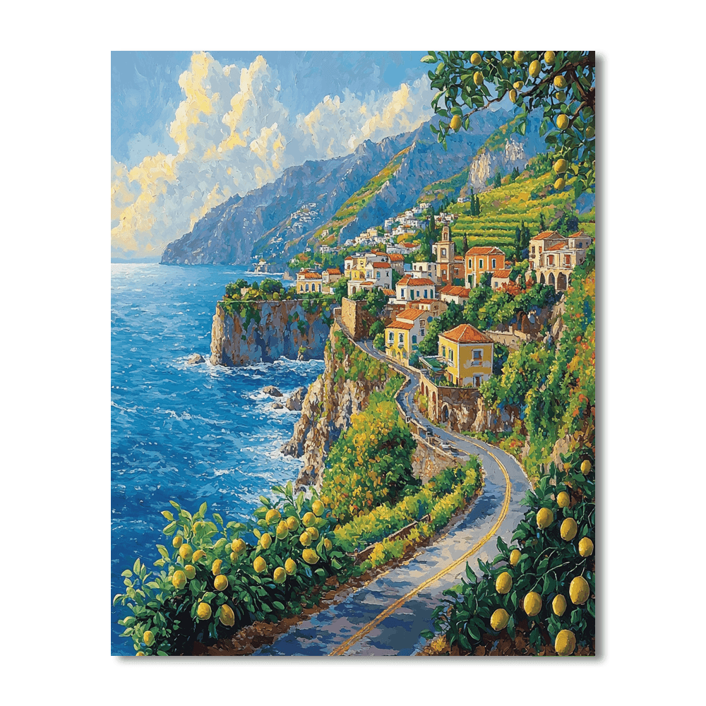 Amalfi Coast - Italy Paint By Numbers