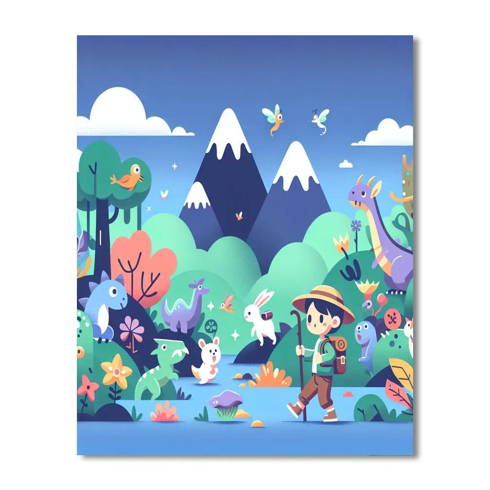 Adventure Island Odyssey Paint By Number