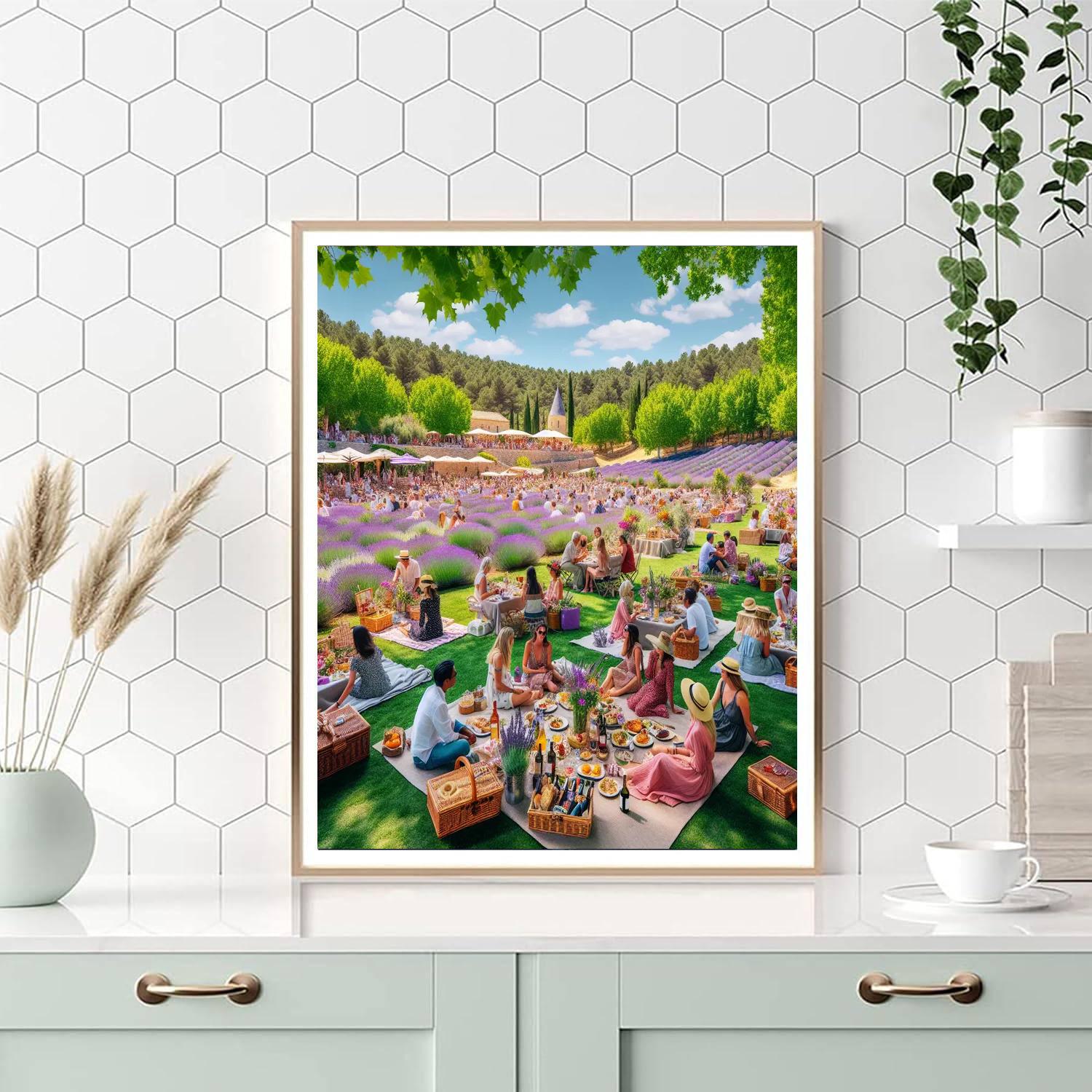 Piknik De Provence Paint By Numbers