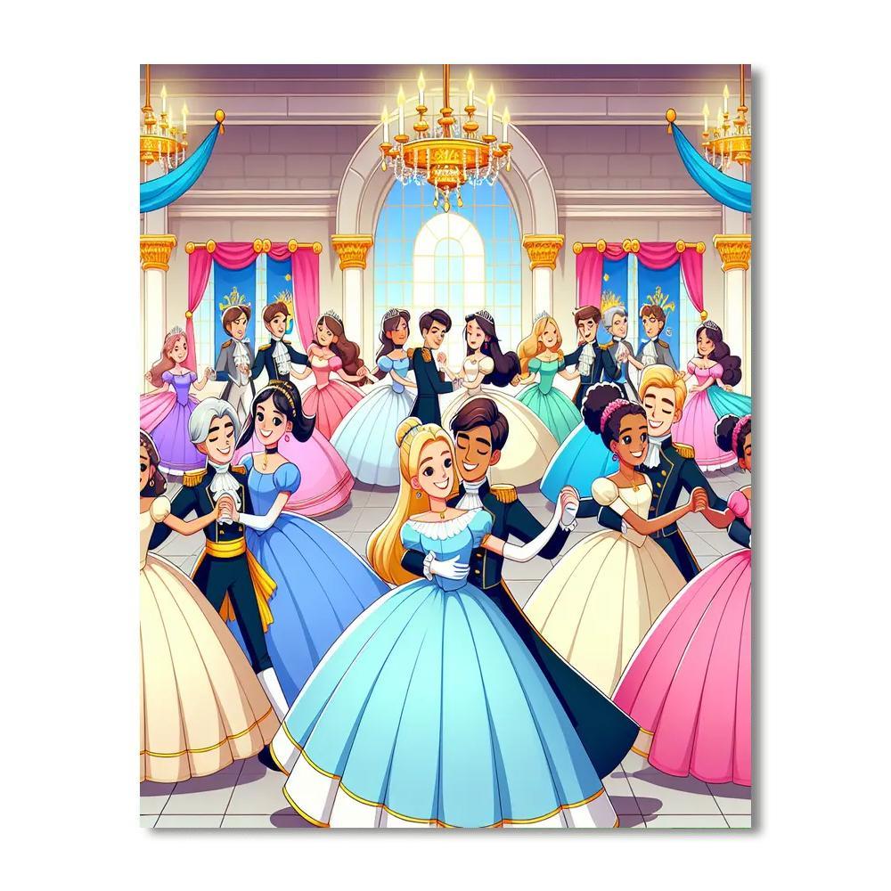 Royal Ball Celebration Numbered Painting Kits