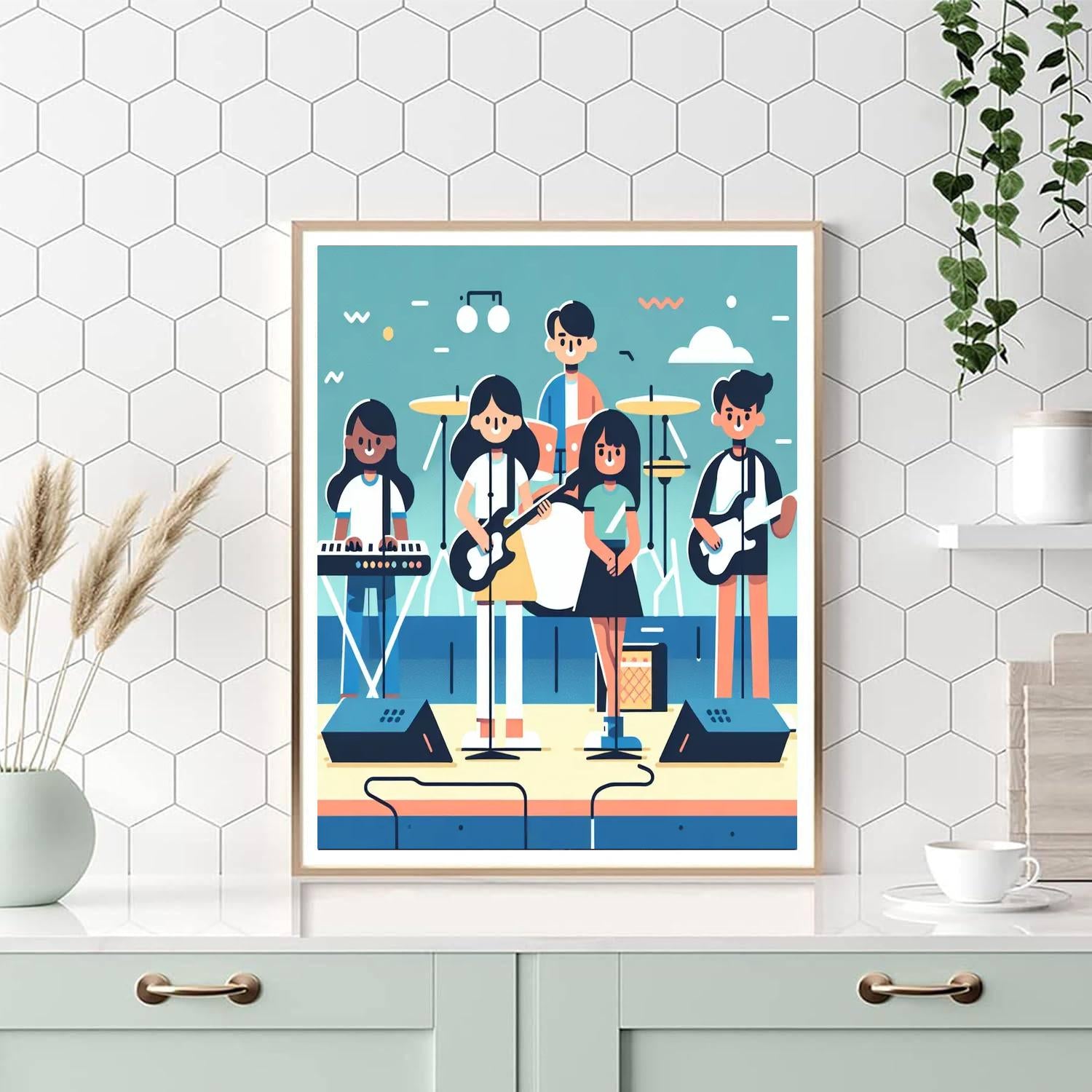 Superstar Band Numbered Painting Kits