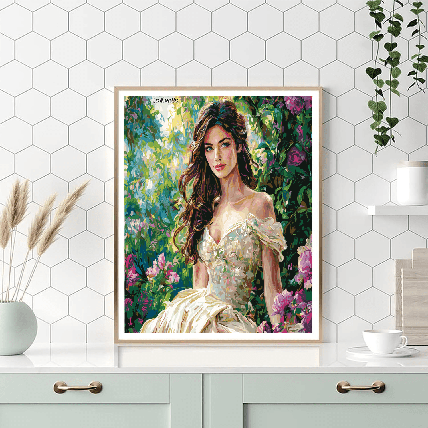 Anne Hathaway: The Elegant Dreamer Of Hollywood Paint By Numbers