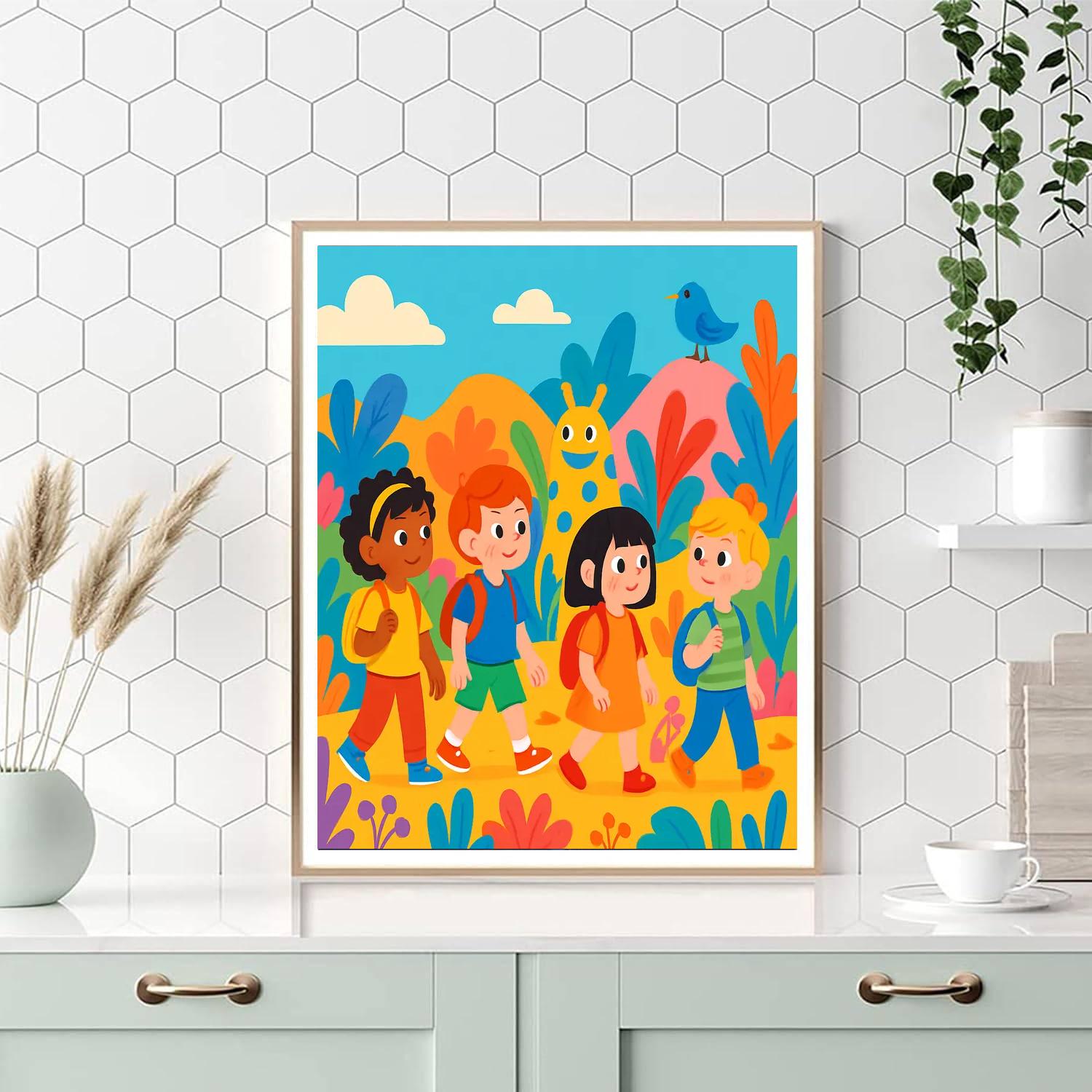 Whimsical Wonderland Journey Paint By Number