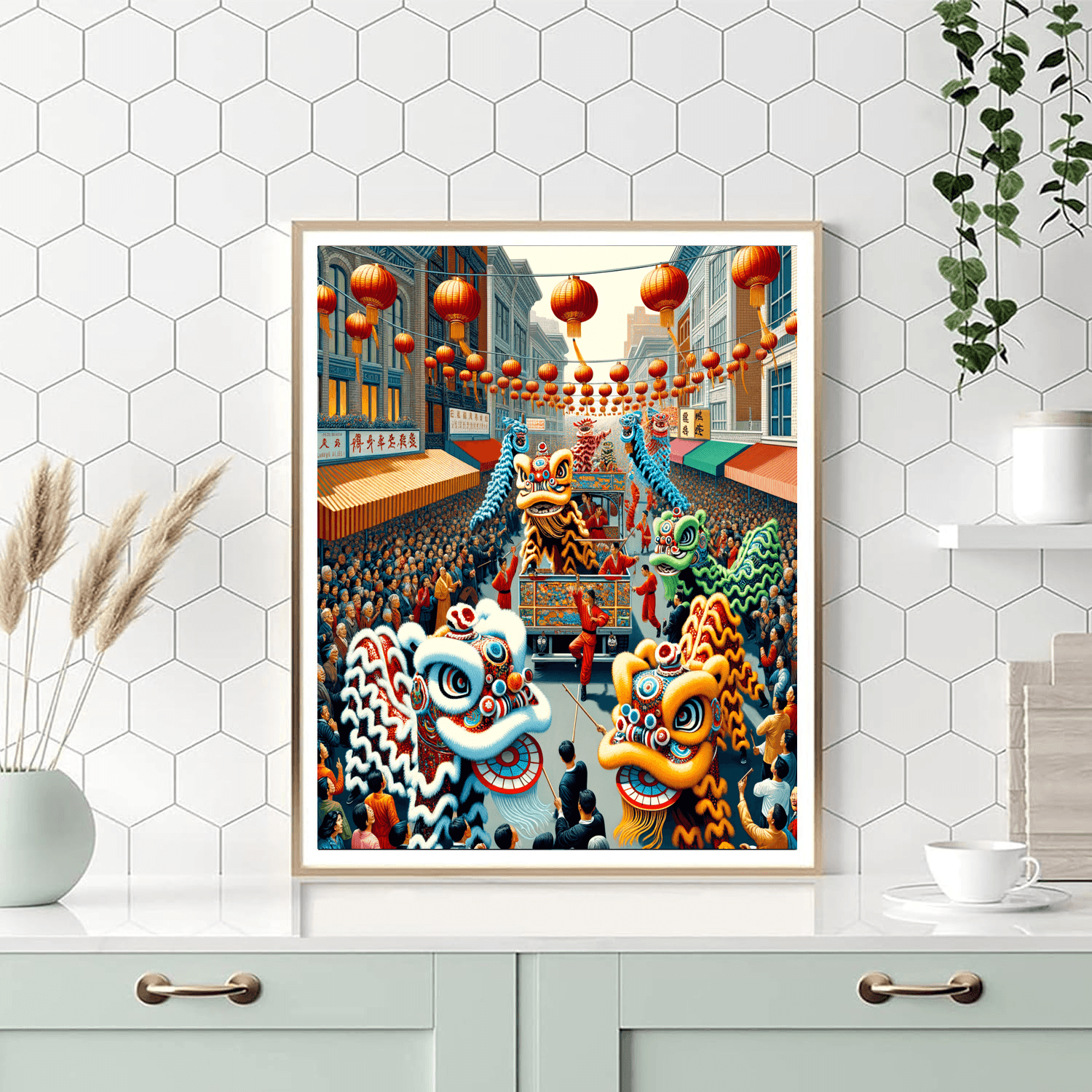 Chinese New Year Parade - San Francisco, Usa Number Painting