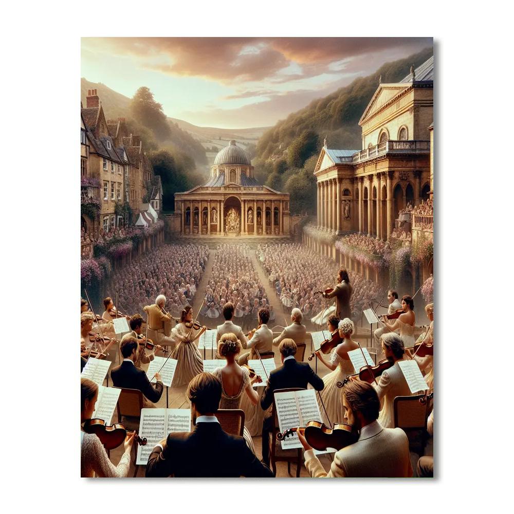 Salzburger Festspiele Painting By Numbers Kit