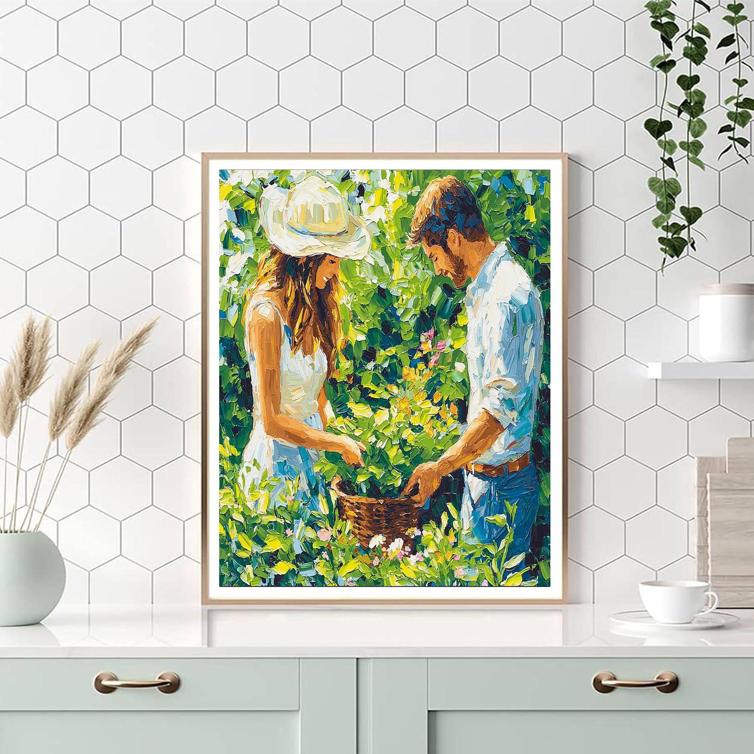 The Little Gardener Paint By Number