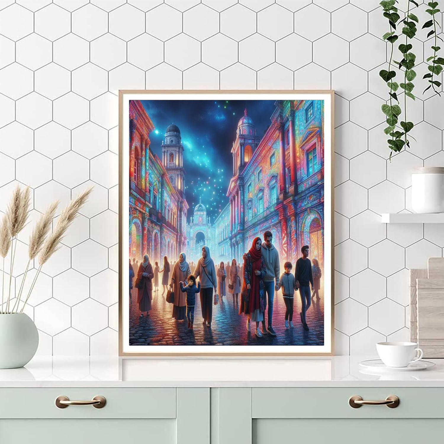 Durham Lumiere Festival - Uk Paint By Number