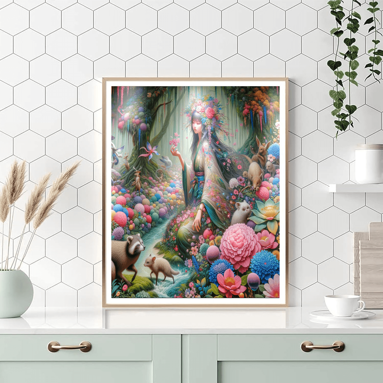 Dreamy Woodland Fairy Paint By Color