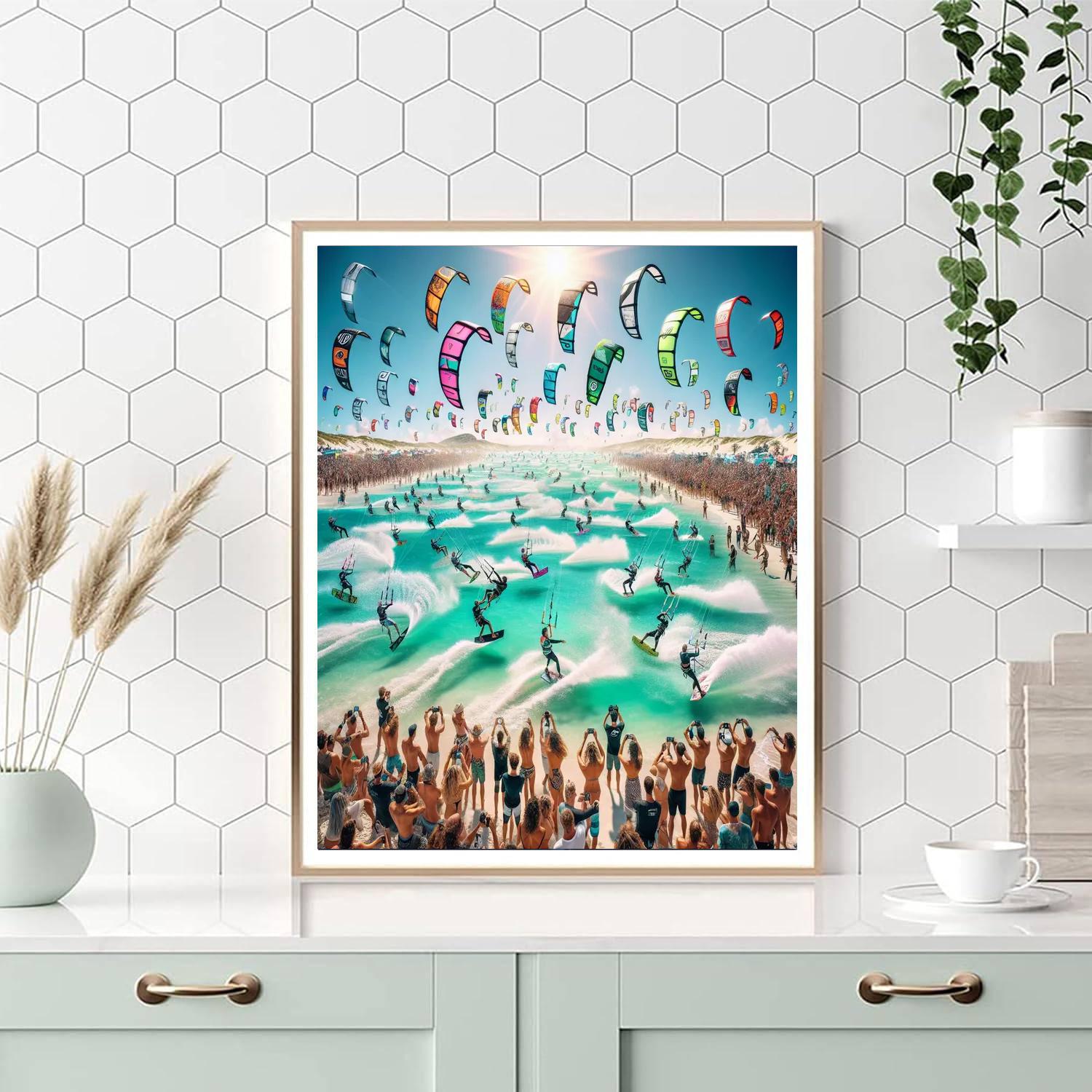 Kitesurfing World Cup Paint By Number