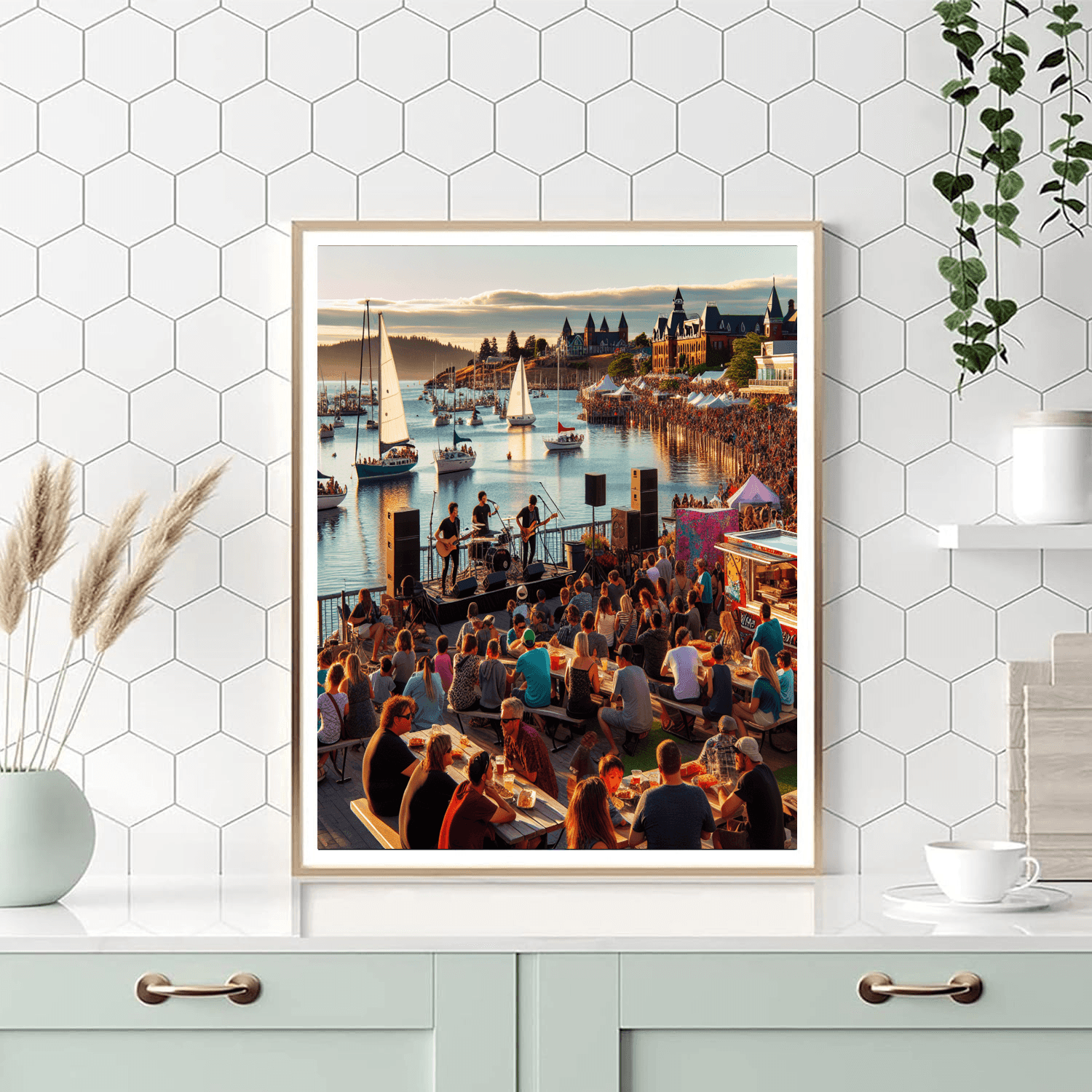 Harbourfest - Victoria, Canada DIY Paint By Numbers