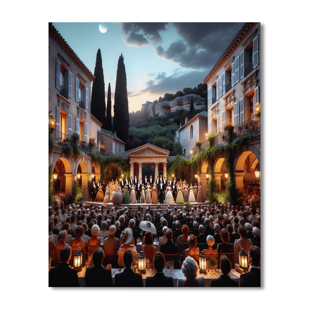 Aix-en-provence Opera Festival - France Paint By Color