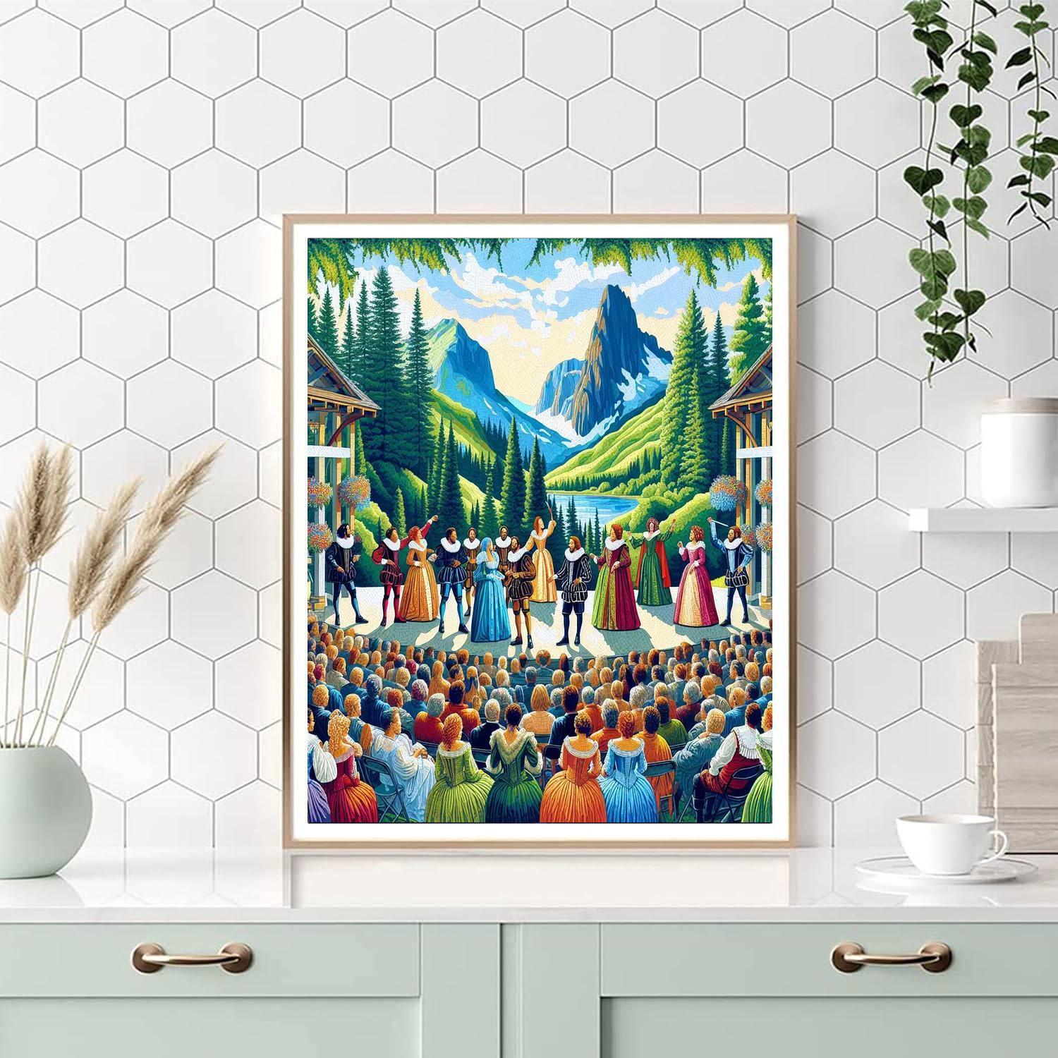 Oregon Shakespeare Festival - Usa Paint By Number