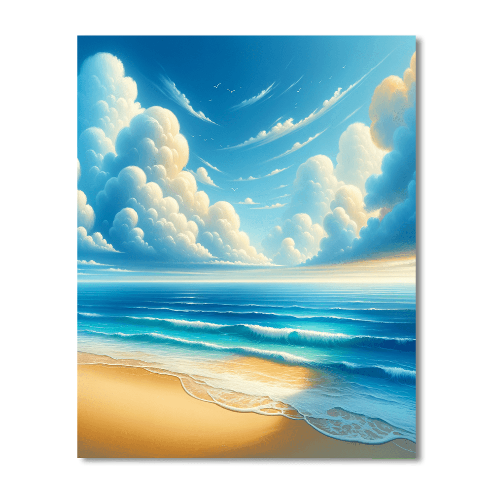 Enchanted Ocean Waves Paint By Numbers Kits
