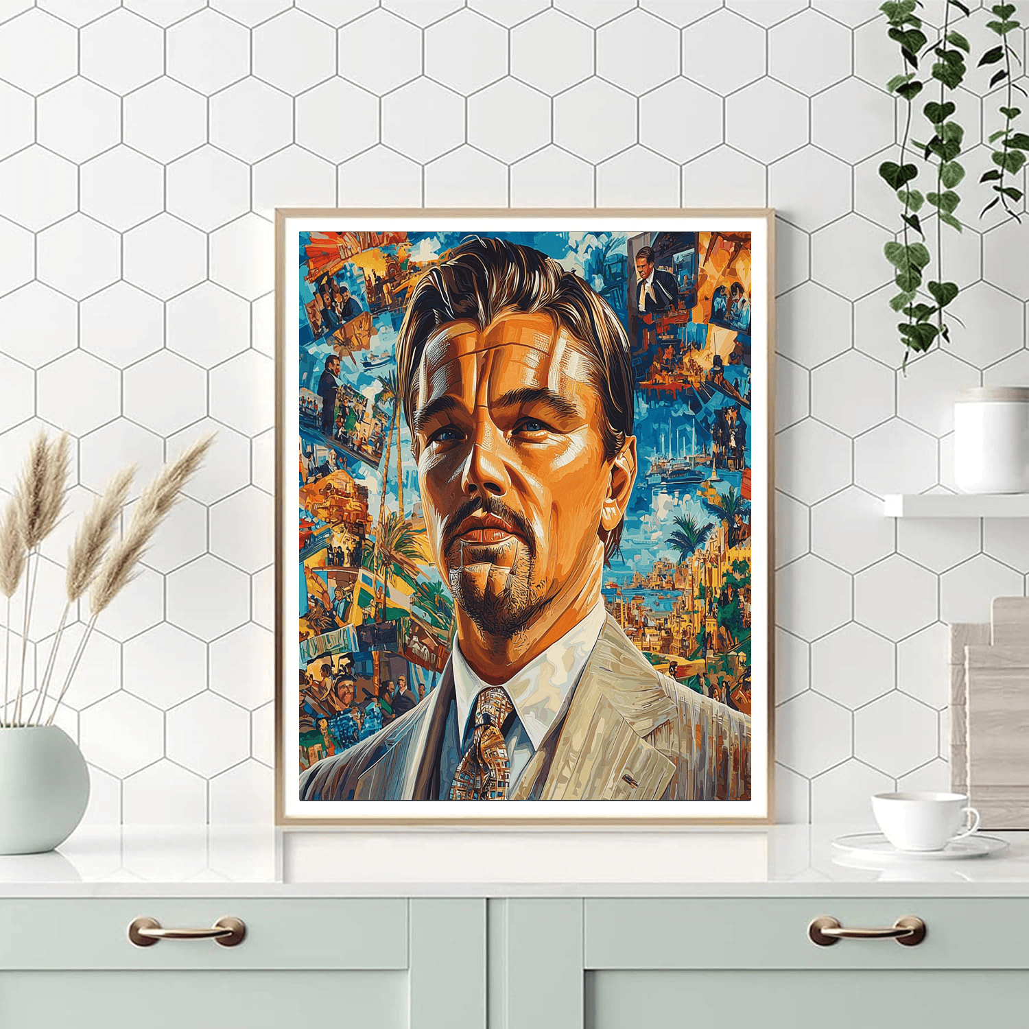 Leonardo Dicaprio: The Visionary Voyage Of A Film Legend Paint By Numbers