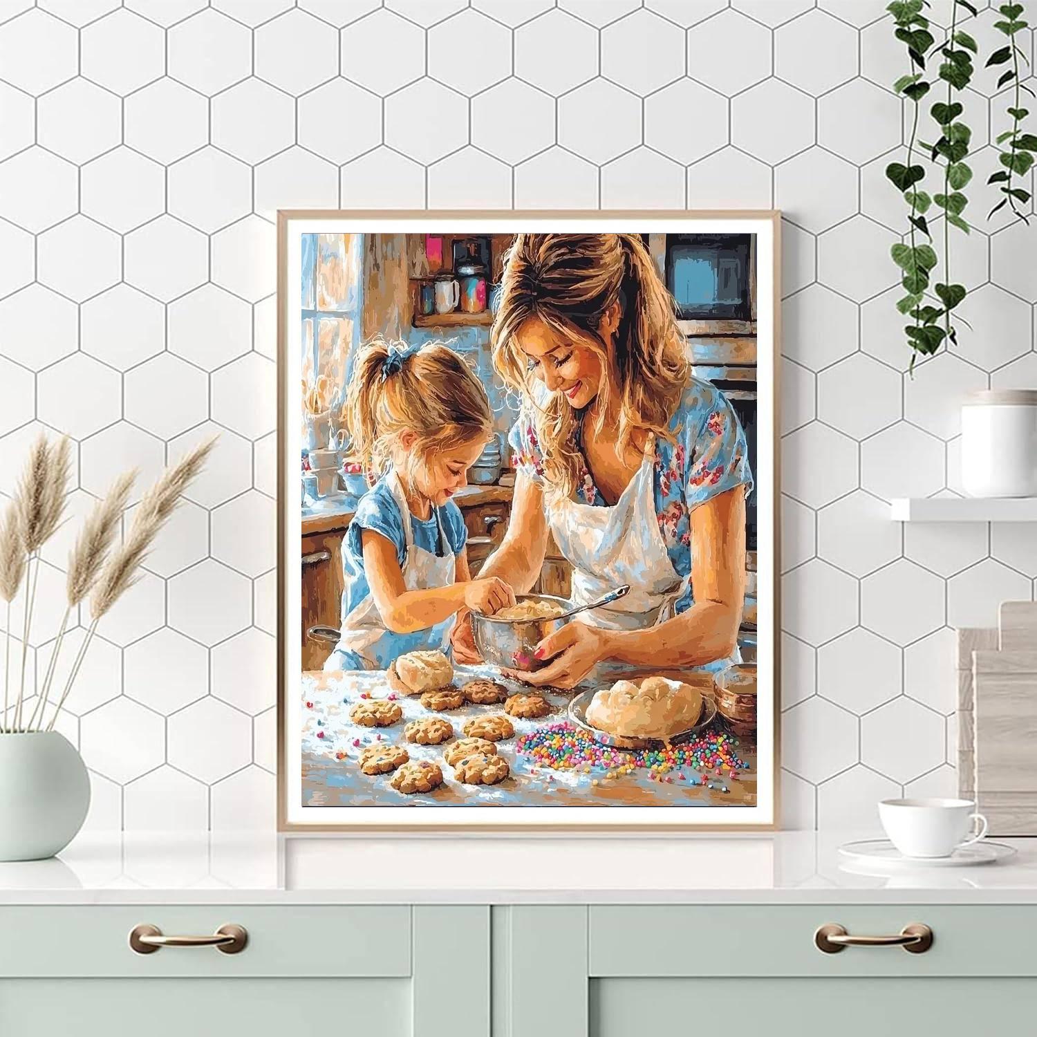 Baking Sweet Memories Numbered Painting Kits