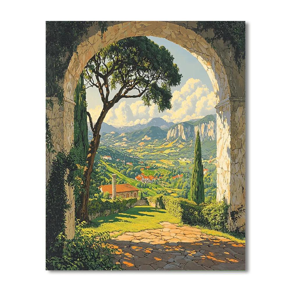 Michelangelo Inspired Mythical Realms Of Nature  Paint By Color