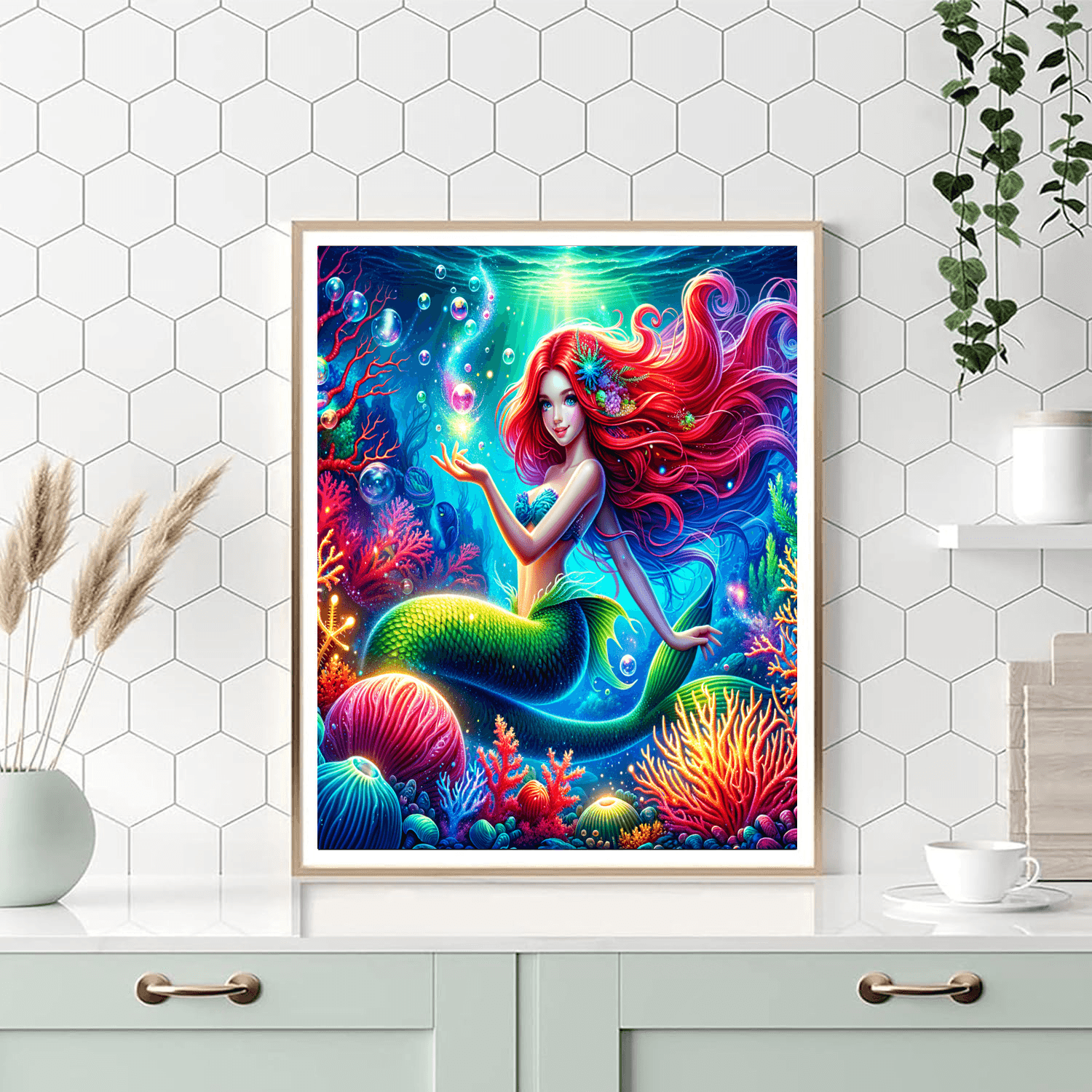 Ariel's Ocean Paint By Color