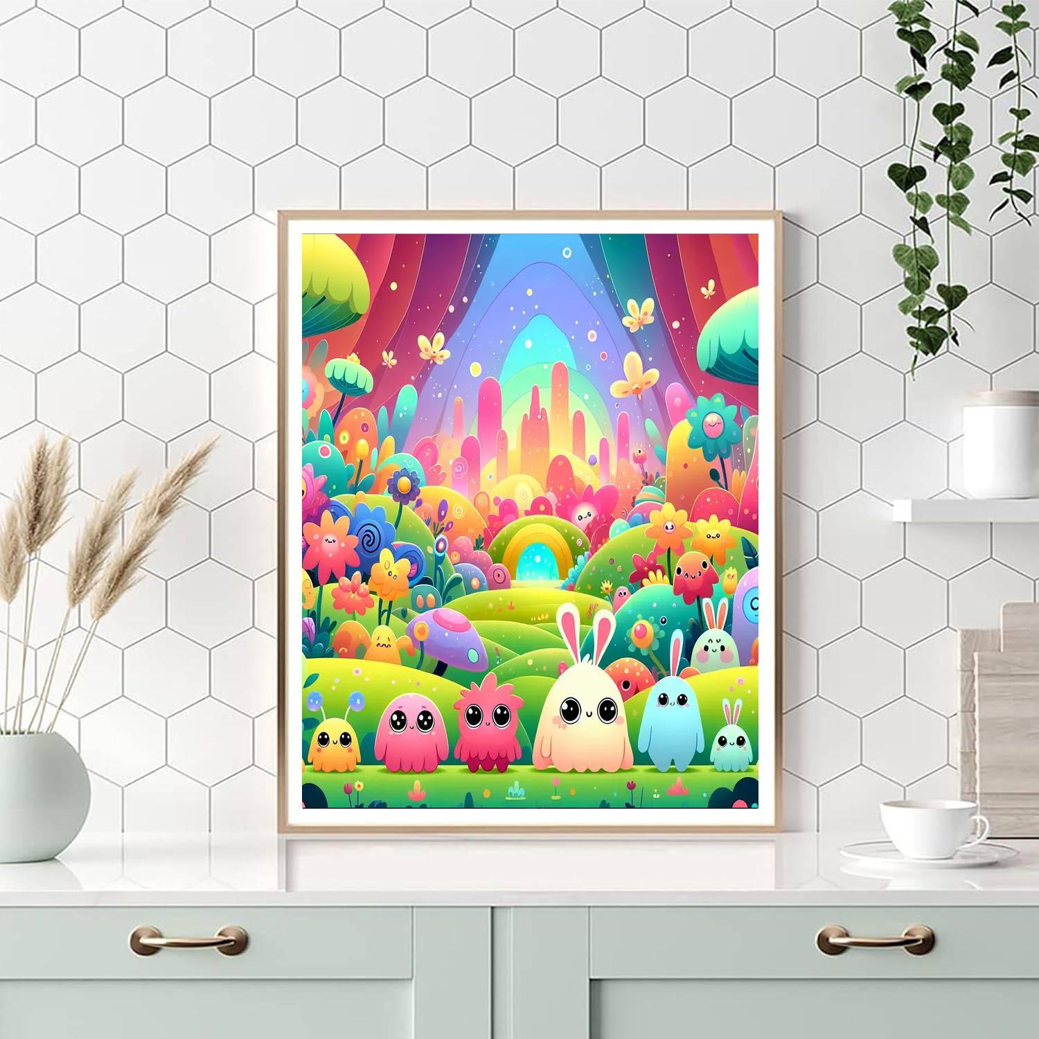 Magic Meadow Mystery Paint By Number