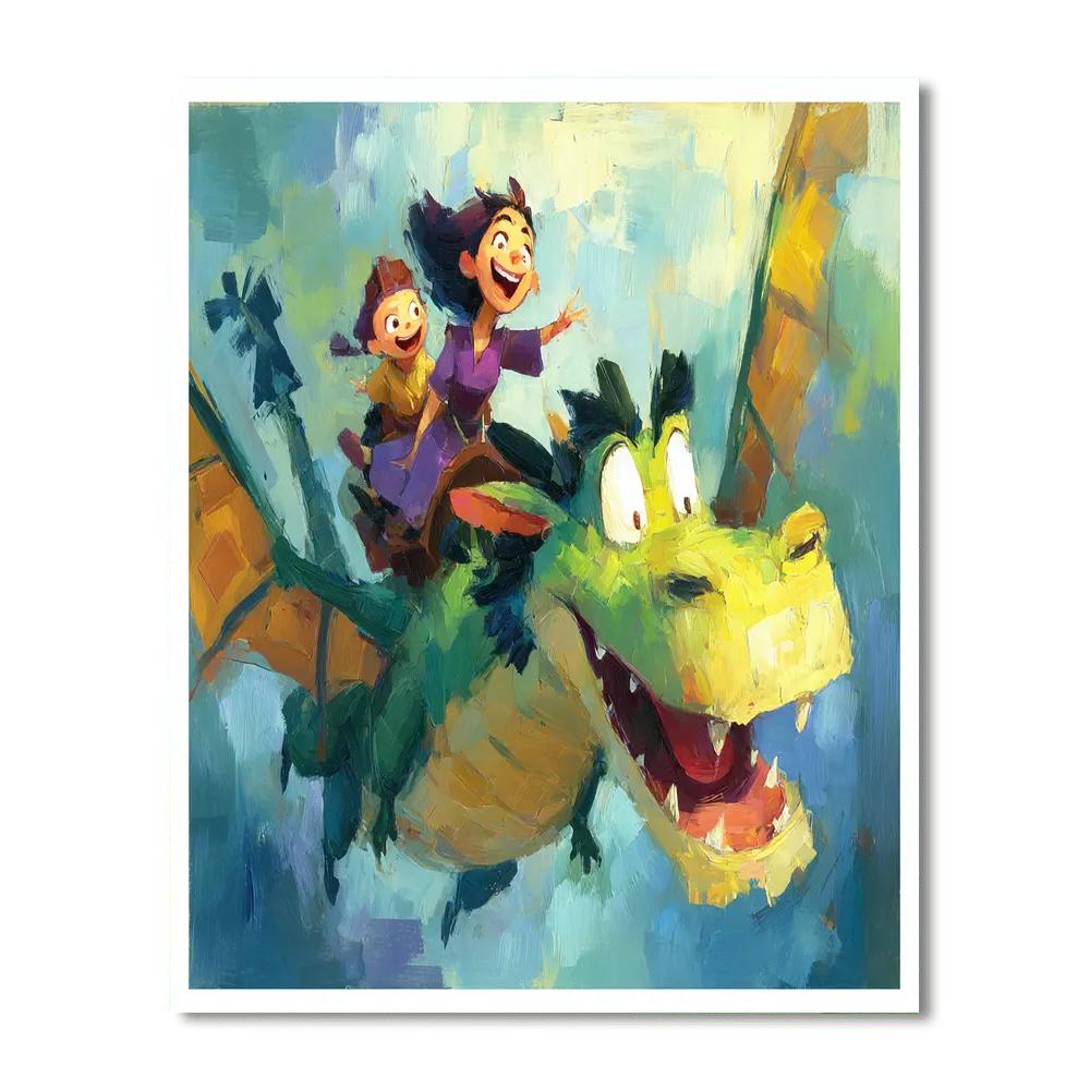 Our Magical Adventure Painting Number Kit